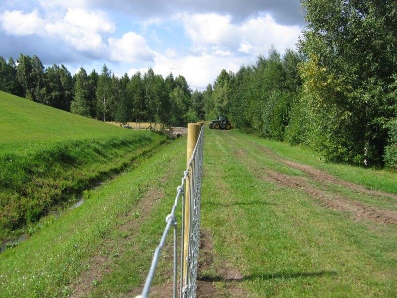 Lauksaimniecības teritoriju iežogošana